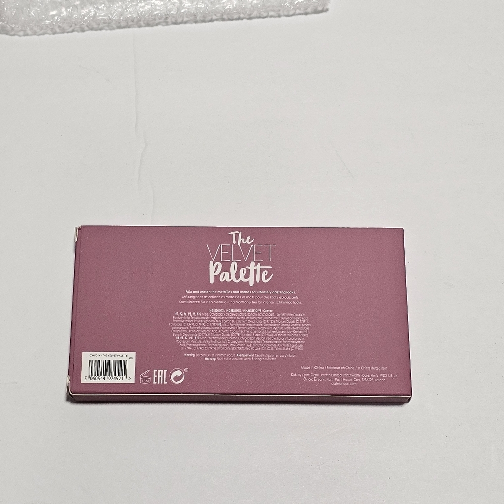 NEW Ciate London The Velvet Palette - Picture 2 of 9